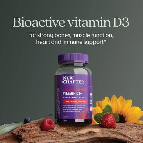 New Chapter USDA Organic Vitamin D3+ Gummies, 60 Count - image 3