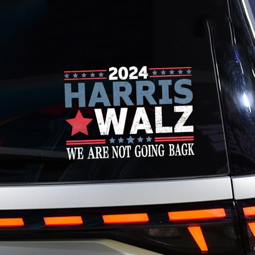 Vesvory 1658875 Kamala Harris Walz Car Decal Waterproof Kamala Car Window Bumper Sticker Pvc Double-Sided Printed Harris Waltz 2024 Election Sticker thumb #2