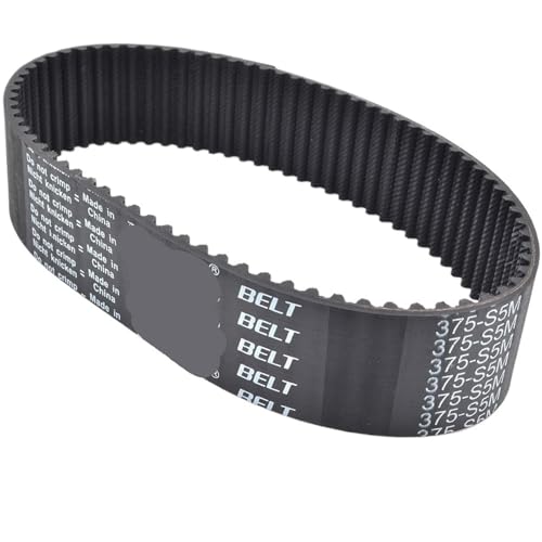 Courroie de distribution S5M pour remplacer une transmission usée de 107 dents largeur 25mm