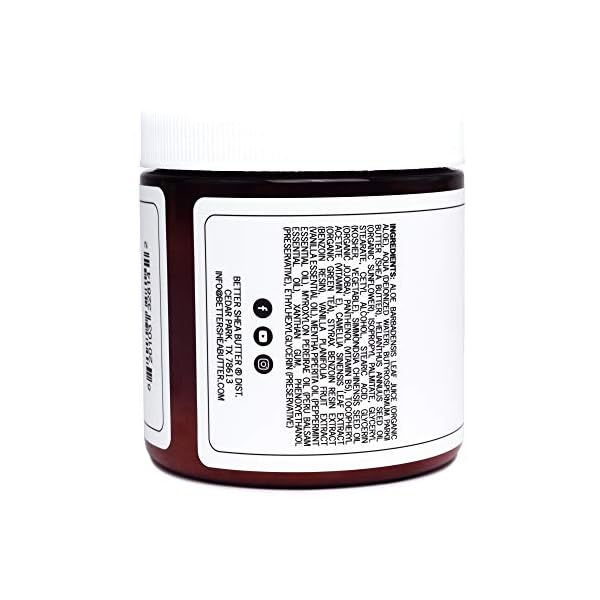 Peppermint-Vanilla-Whipped-Body-Butter-Hydrating-Cream-for-Dry-Skin-with-Shea-Butter-Scented-with-100-Pure-Essential-Oils-Paraben-Free-Non-Greasy-No-Synthetic-Fragrances-8-oz Better Shea Butter Whipped Body Butter for Women - PEPPERMINT VANILLA Body Lotion - Whipped Body Cream for Dry Skin - Paraben-Free, Non-Greasy Body Cream - Vanilla Peppermint Body Butter 8 oz