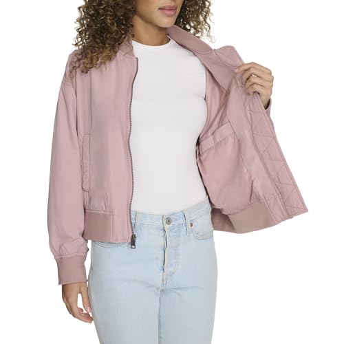Image of Levi's Women's Lightweight Bomber Jacket with Rib-Knit Trim