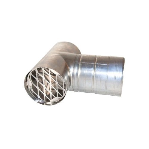 4 inch Z-Vent Horizontal Termination Tee : Amazon.ca: Tools & Home