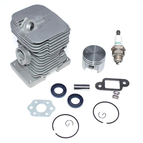 Kit de piston du cylindre de rechange pour moteur de tronçonneuses MS210 et MS180
