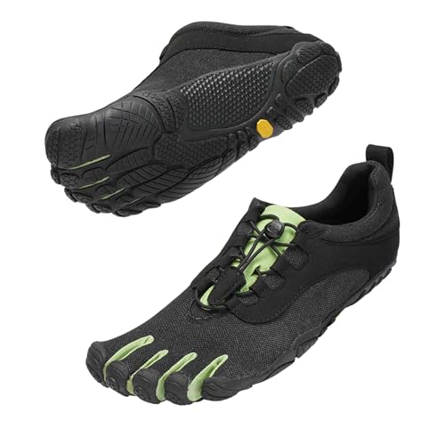Image of Vibram Men's FiveFingers V-Run Retro | Barefoot Road Running Shoes for Natural Comfort & Stability