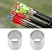 Create idea 20x Protector Nock Collars Protective Rings for Carbon Arrows Archery for OD 7mm Arrow Shaft Arrow Protector