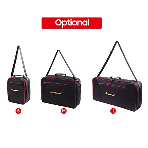 HUIOP Effect Pedal Bag Guitar Pedal Board Sac de Transport en Tissu Oxford Portable Zipper Sac à Main Sac à bandoulière avec Sangle Amovible (Noir),Sac de Transport pour pédalier - Les Beatles, Paul McCartney, John Lennon, RIngo Starr, George Harrison HUIOP Effect Pedal Bag Guitar Pedal Board Sac de Transport en Tissu Oxford Portable Zipper Sac à Main Sac à bandoulière avec Sangle Amovible (Noir),Sac de Transport pour pédalier – Image 7