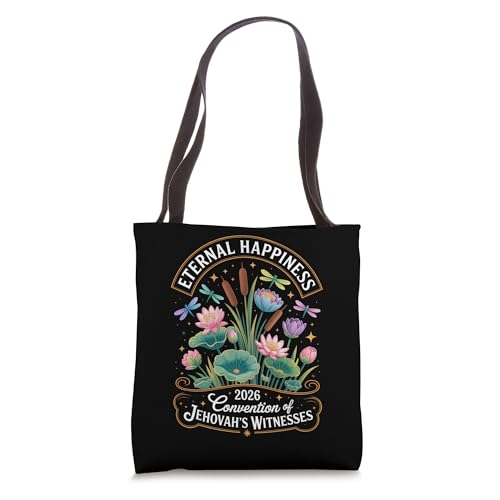 Jehovah's Witness 2026 Convention Eternal Happiness JW ORG Tote Bag miniatura 1