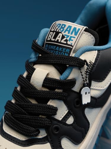 Image of The Souled Store Urban Blaze: Women and Girls Colorblocked Lace Up Low Top Stylish Sneakers with Flexibility & Comfort