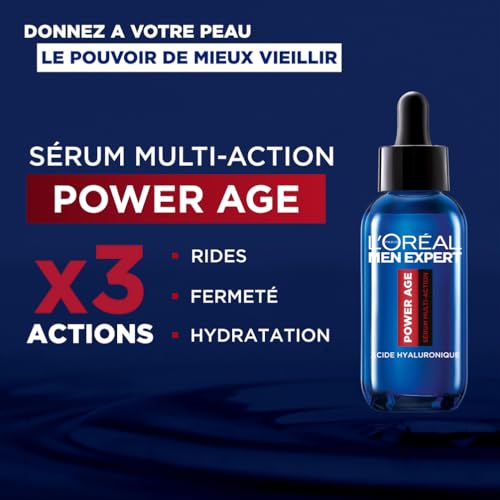 Sérum Visage Homme action Power Âge Men Expert Le Flacon De 30ml - vue 5