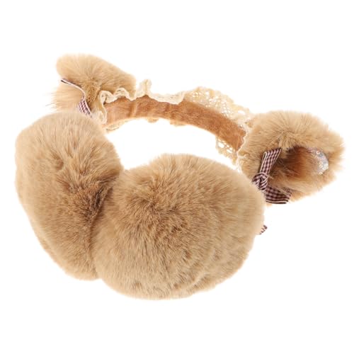 PartyKindom Warm Cozy Pc Polyester Ear Warmer Girls Winter Earmuff for Outdoor Activities