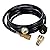 12 Feet Propane Tank Extension Hose with Gauge, Tank Adapter Converts POL 100 lb LP Tank Acme to Male QCC1 / Type1, Fit for RV, Gas Grill, Heater, Fire Pit and Most Propane Appliances