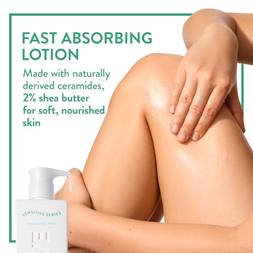 Native Sensitive Body Lotion, 48H Hydration for Soft Skin, Hypoallergenic Fragrance, Free from 81 Known Allergens, Naturally Derived Ceramides, Fragrance Free, 18 Fl Oz - image 4