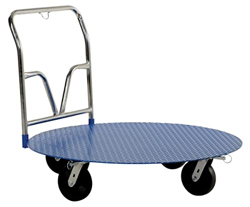 48 in. Dia. Portable Pallet Cart & Carousel