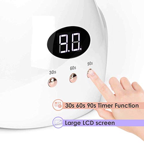 Manucure sèche-ongles portable avec lampe 36W nail pour pédicure