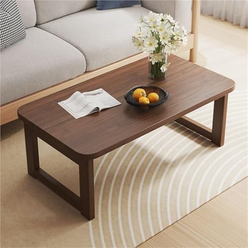 Table basse pliante en bambou pour optimiser les petits salons et bureaux - 2