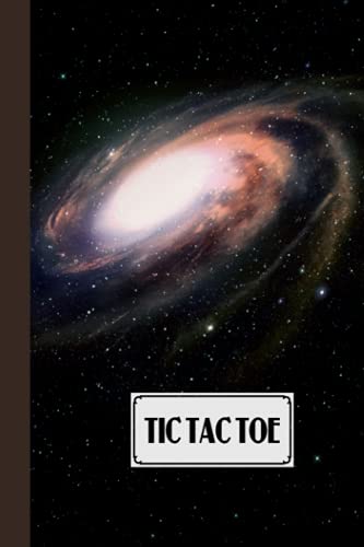 Tic Tac Toe: Games Fun Activities for Kids / Paper & Pencil Workbook for Games, Smart gifts for Family | Spiral Galaxy Cover by Ingolf Jakob image 2