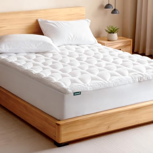 El Mejor Listado de Colchones estandard los 5 más buscados. 43 Dreamlab Cubre Colchón de Microfibra| Extra Relleno de Microfibras recubiertas en Gel | Hipoalergénico, Certificado Oekotex-100 | Tamaño Individual (100cm x 190cm)