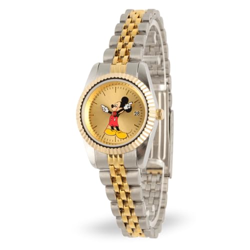 DISNEY Relógio Mickey Mouse oficialmente licenciado, Dois tons, NO SIZE, Vestido