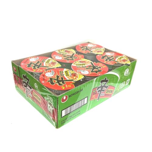 Image of Nongshim Shin Ramyun Vegan,2.64 Ounce,(Pack of 12)