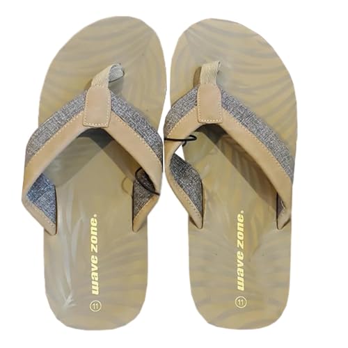 Wave Zone Men's Palm Flip Flops Thong Sandals