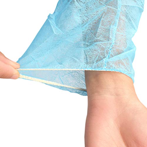 image for Exceart 12pcs Disposable Isolation Gowns Non-Woven Protective Overalls