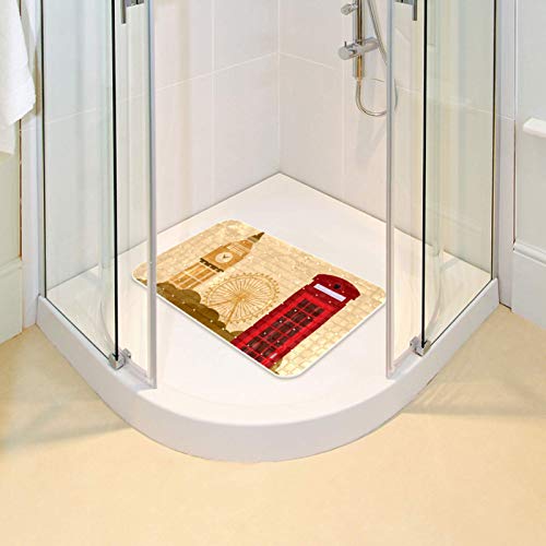 Tapis de baignoire bébé à ventouses et drainage efficace