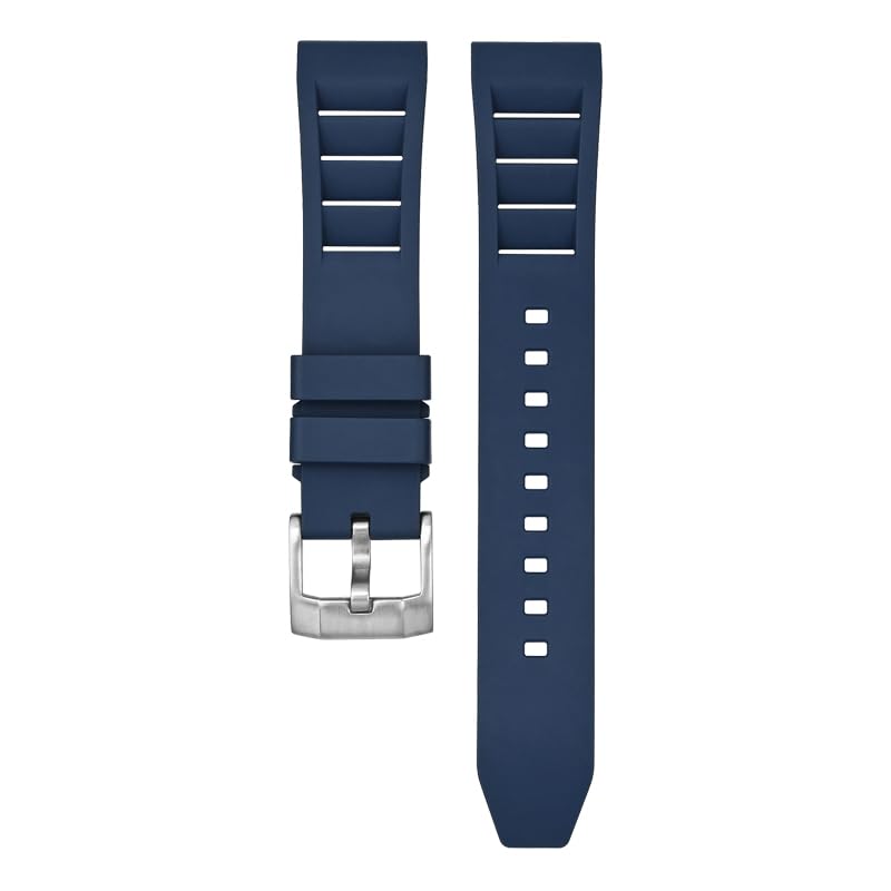 Bracelet montre caoutchouc FKM anti-transpiration à fixation rapide