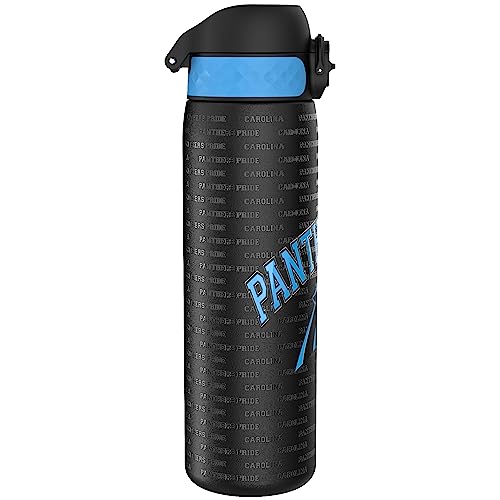 Ion8 NFL Carolina Panthers Lightweight Steel Water Bottle, 600 ml/20 oz, Non-Insulated, Leak Proof, Easy to Open, Secure Lock - Image 4