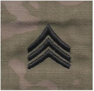 United States Army OCP Rank 2x2 Sew On - E5 Sergeant