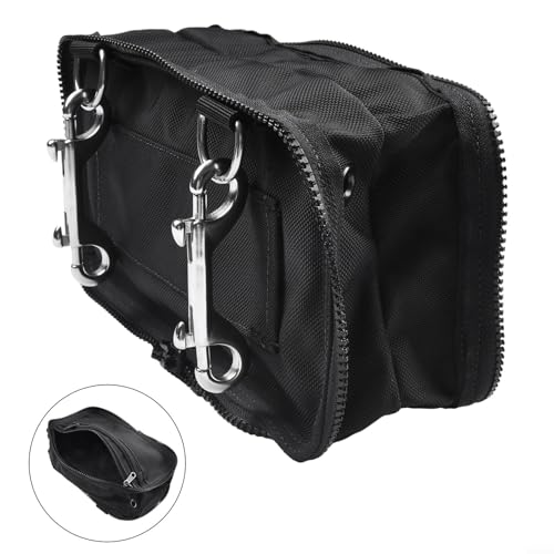 Pochette de rangement BCD de plongée en nylon avec fixation mousqueton - 3