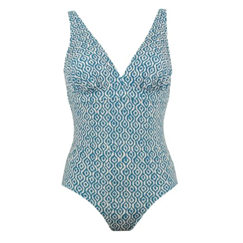 Maillot de bain 1 pièce Azura bleu maillot de bain femme coques amovibles