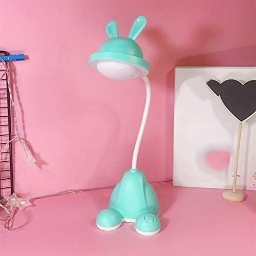 Lampa biurkowa LED, składana i obrotowa lampka do czytania z ładowaniem USB, przenośna lampa stołowa do domu i biura