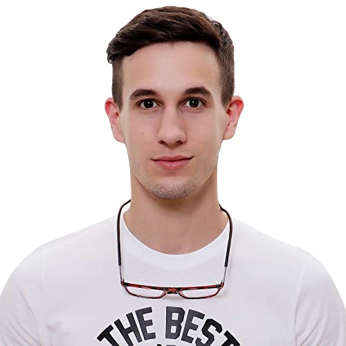 Image of Unisex Reading Glasses | Magnetic open from front | Adjustable Retainer length | Near vision power +1 +1.25 +1.50 +1.75 +2 +2.25 +2.50 +2.75 +3| Foldable| Free size