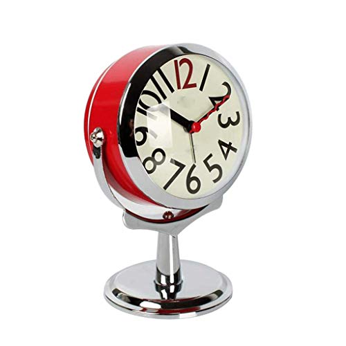 Reloj para niños silencioso CFWSHJ despertador negro portátil a pilas