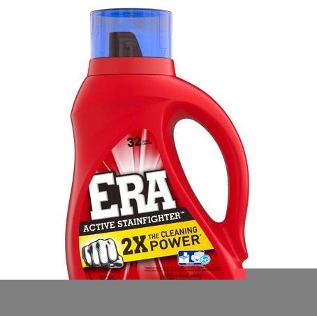Era2X Ultra Liquid Detergent, 32 Loads, Active Stainfighter Formula 50 oz (Pack of 2)