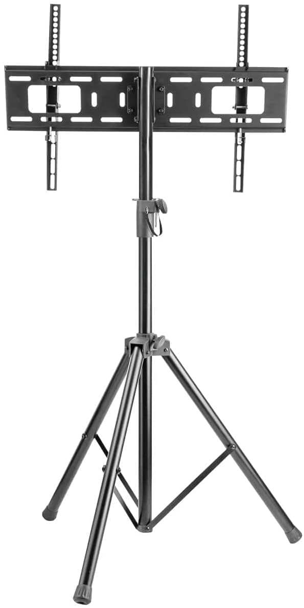 Techly 105650 Supporto Treppiede Universale da Pavimento per TV 37-70" Nero