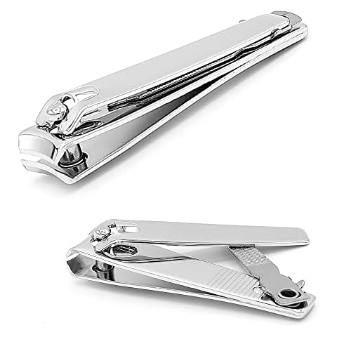 1Pc Heavy Duty Nail Clipper Stainless Steel Suitable for Thick Fingernail Toenail for Men Women Cover