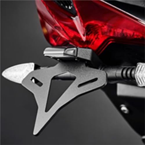 Support de plaque moto Aprilia Tuono Factory pour passage de roue net - 2