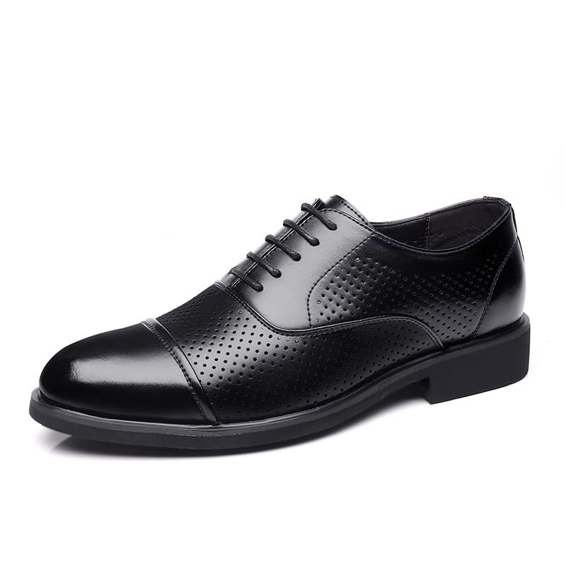 Mens Dress Shoes Oxford Lace-up Classic Oxford Formal Men's Dress Shoes