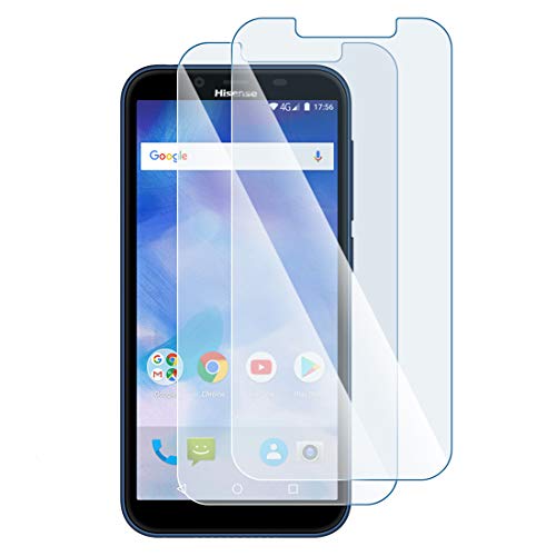 KARYLAX - Protection d'écran en Verre Fléxible, Dureté 9H, Anti-Rayures, Film Protecteur pour Smartphone Htc Wildfire X (Pack x2)