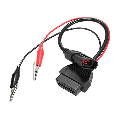 Honeytecs Substituição do cabo de extensão OBD-II para Fiat 3Pin 30cm