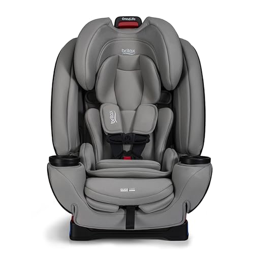 Image of Britax One4Life All-in-One Car Seat, Up to 10 Years of Use, Rear Facing, Forward Facing, & Booster Modes, Extended Rear-Facing, ClickTight Installation & Breathable SafeWash Fabrics - Mineral Gray