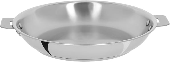 Cristel - P24QMP- Stainless steel frying pan 24 cm without removable handle - Casteline collection