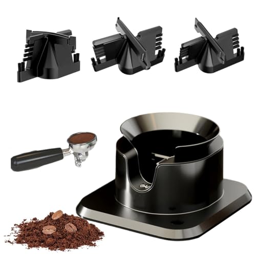 Limpiador automático de portafiltros con múltiples cabezales de cepillo para tazón de café molido de 58 mm, requiere instalación de perforación