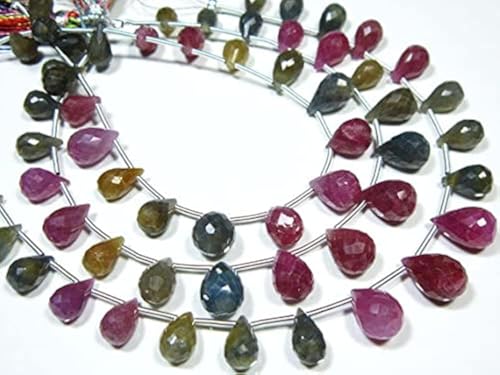 Saphir multicolore de qualité AA pour résoudre le manque d'éclat de vos bijoux artisanaux