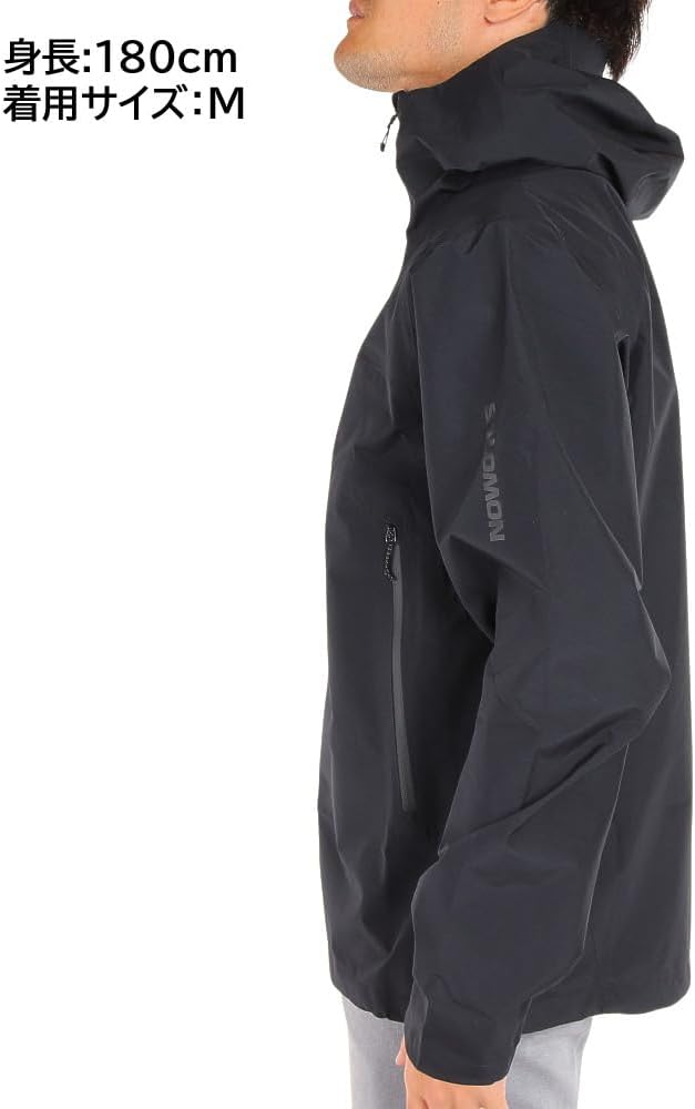 Amazon | [サロモン] レインジャケット メンズ アウトライン