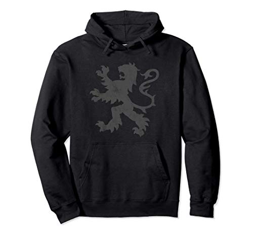 Distressed Scottish Jersey Rampant Lion Scotland Rugby Top Sudadera con Capucha