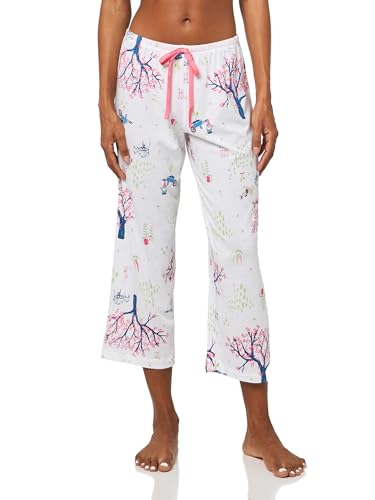 Image of HUE Women's Spring Pajama Separates Soft Whimsical Print Pjs with Flowers, Animals, Garden Themed Pjs, Cocktails