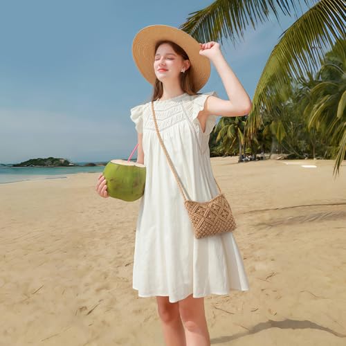 Image of Avisky Beach Purse Straw Crossbody Bags for Women Straw Purse Beach Bag Woven Summer Purses for Women 2026