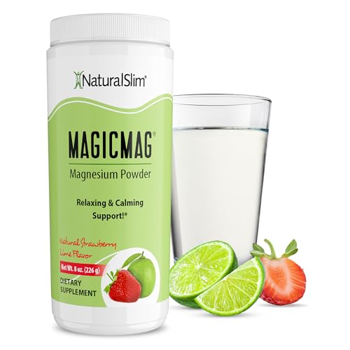 NaturalSlim Magicmag Pure Magnesium Citrate Powder – Stress, Cons...